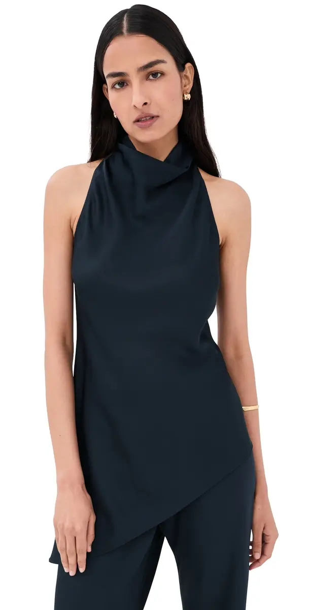 Veronica Beard Radford Tunic Top Navy | Image 1 Veronica Beard Radford Tunic Top Navy | Image 1
