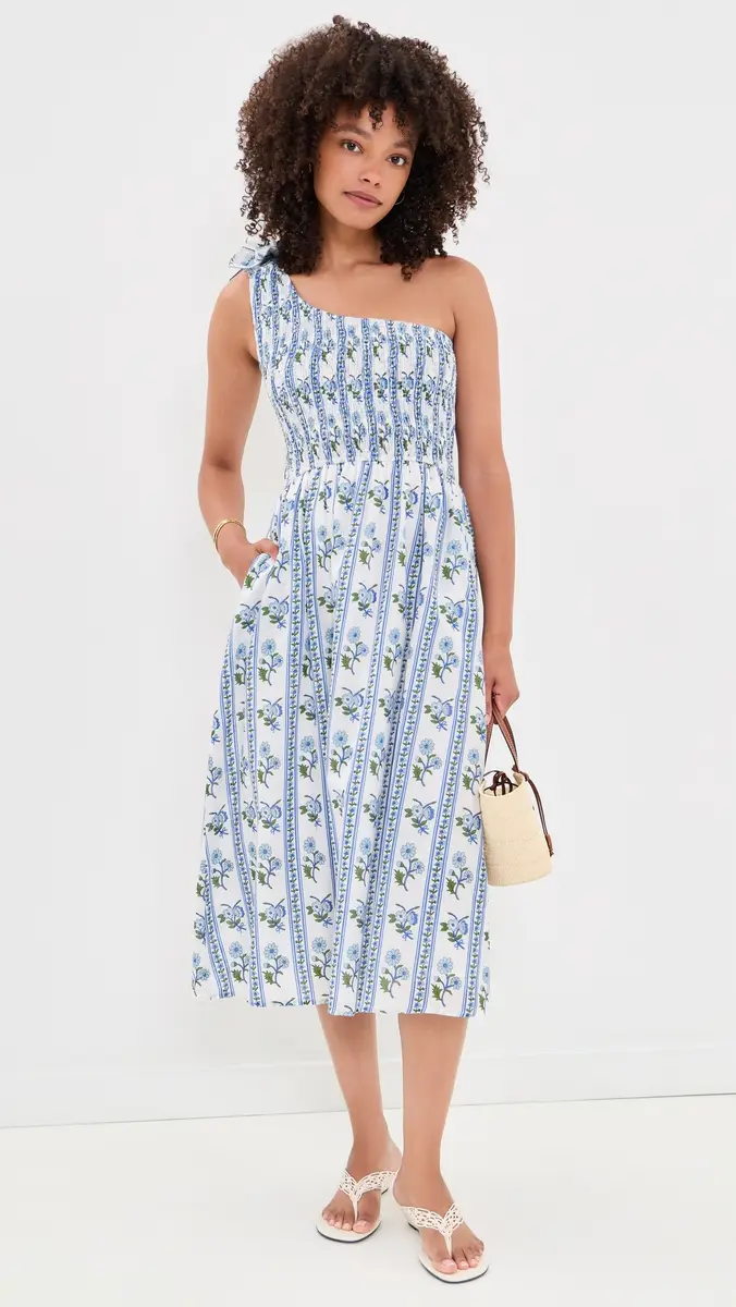 Bell Bowie Cotton Midi Dress | Thumbnail 5 Bell Bowie Cotton Midi Dress | Thumbnail 5