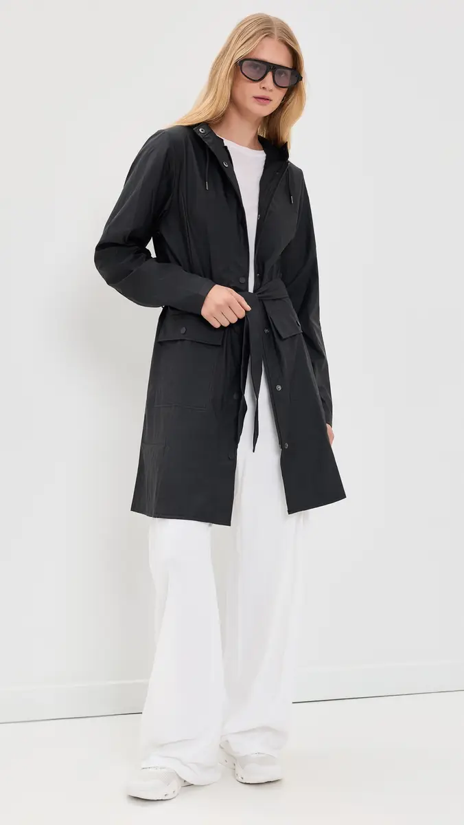 Rains Curve Long Jacket W3 | Thumbnail 5 Rains Curve Long Jacket W3 | Thumbnail 5