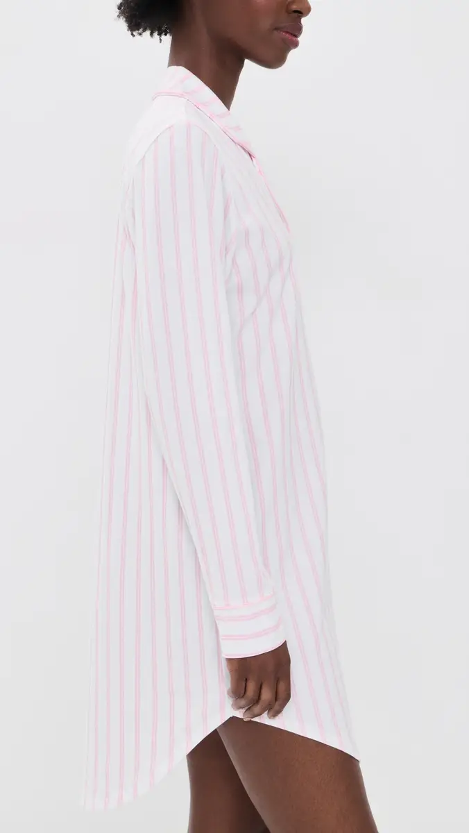 Petite Plume Luxe Pima Stripe Nightshirt | Thumbnail 4