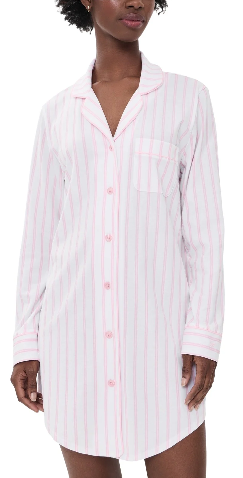 Petite Plume Luxe Pima Stripe Nightshirt
