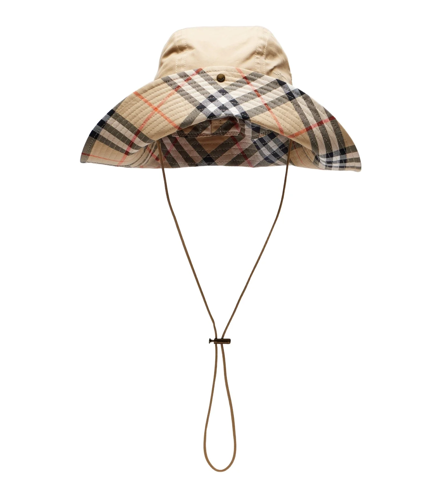 Check gabardine hat Check gabardine hat
