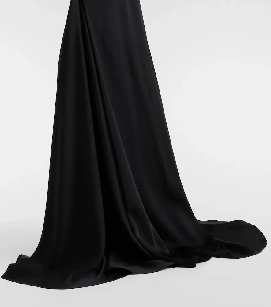 Alexander McQueen Draped embellished gown | Thumbnail 5