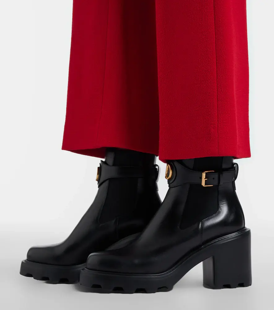 Valentino Garavani Beatle VLogo leather ankle boots | Thumbnail 5 Valentino Garavani Beatle VLogo leather ankle boots | Thumbnail 5
