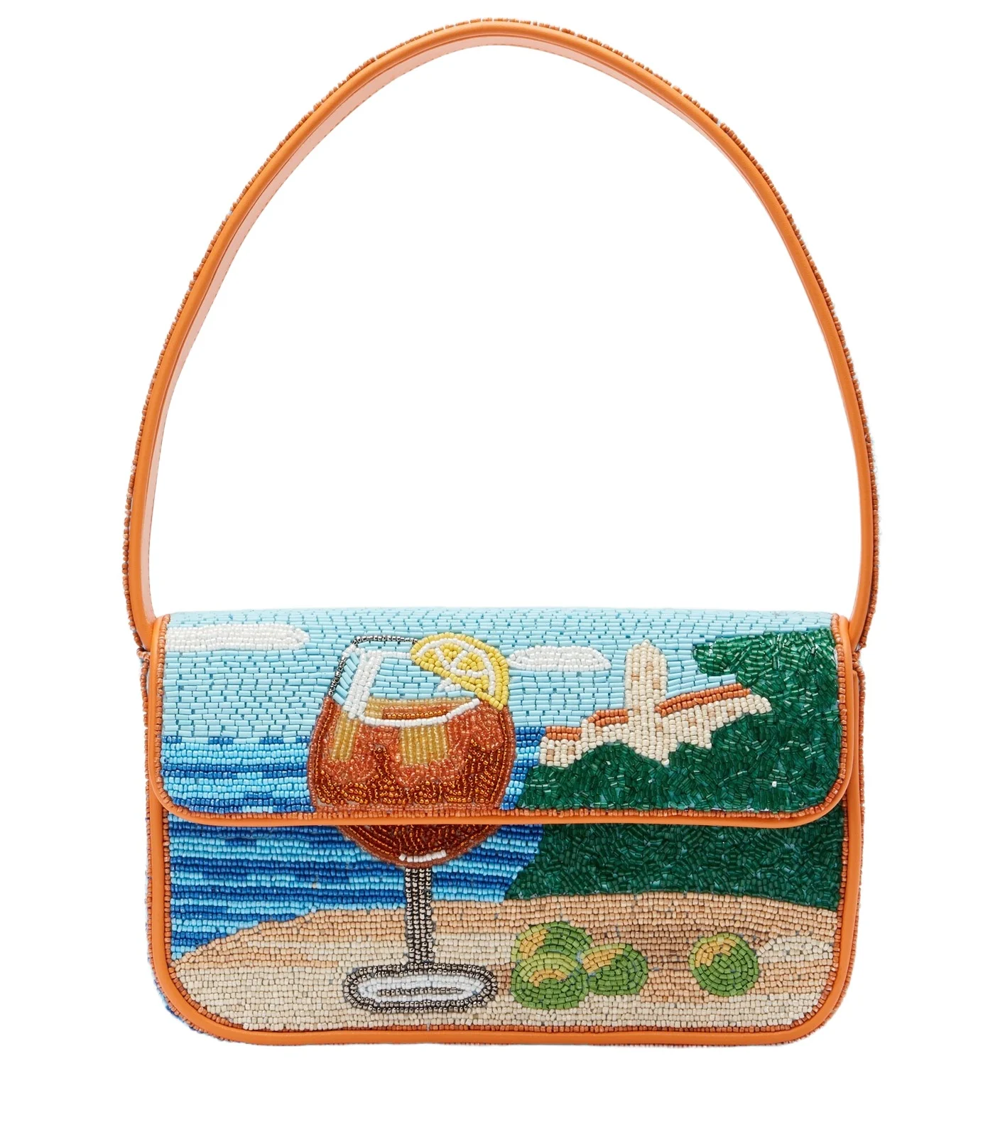 Tommy Small beaded shoulder bag
