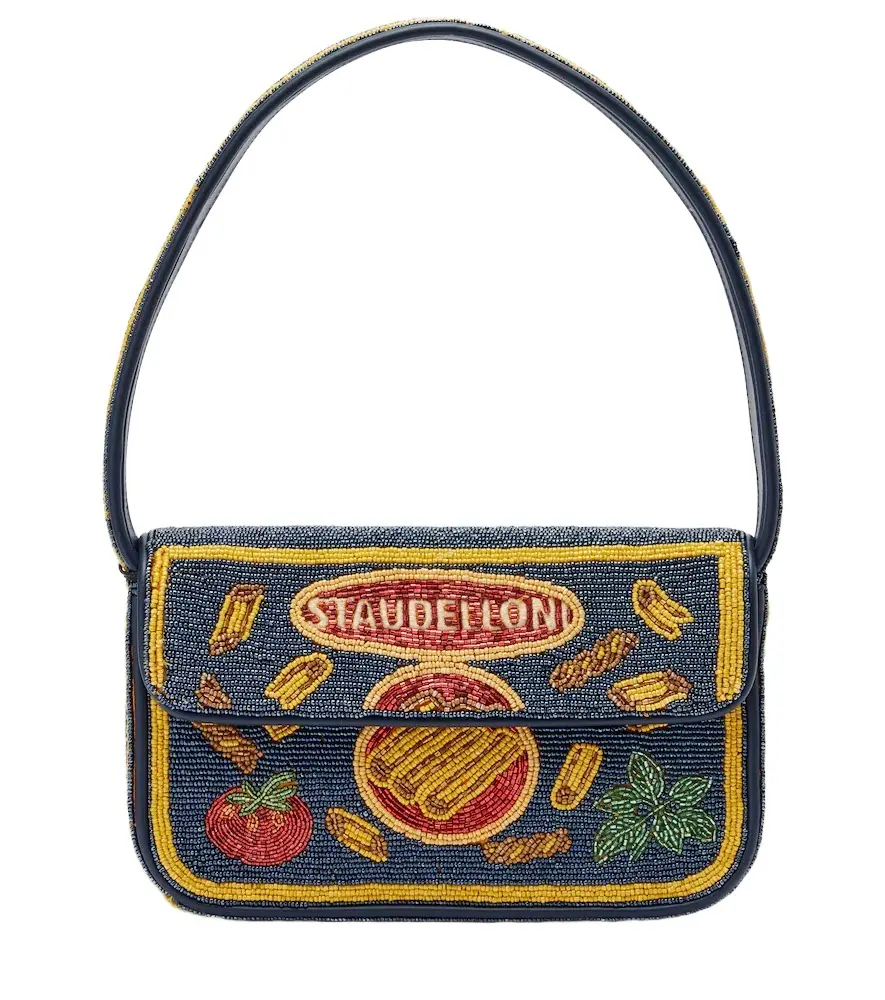 Staud Tommy Small beaded shoulder bag | Image 1 Staud Tommy Small beaded shoulder bag | Image 1