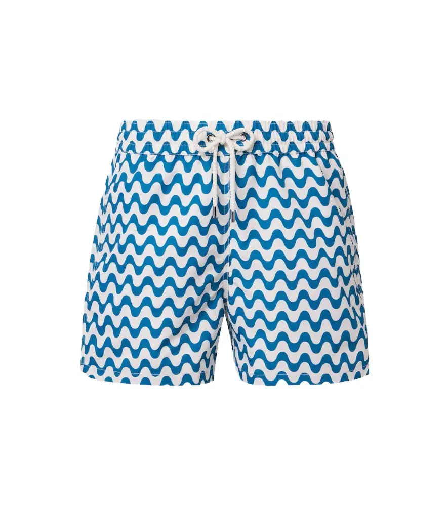 Frescobol Carioca Santos printed swim trunks | Image 1 Frescobol Carioca Santos printed swim trunks | Image 1