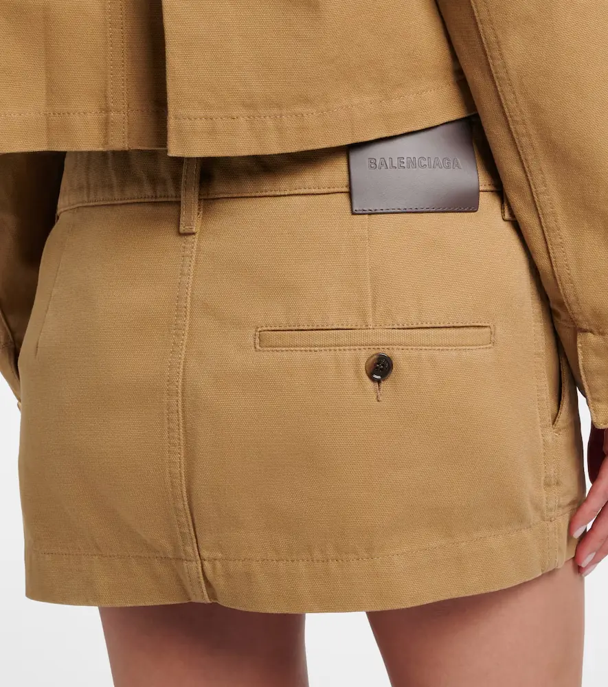 Balenciaga Cotton miniskirt | Thumbnail 4 Balenciaga Cotton miniskirt | Thumbnail 4