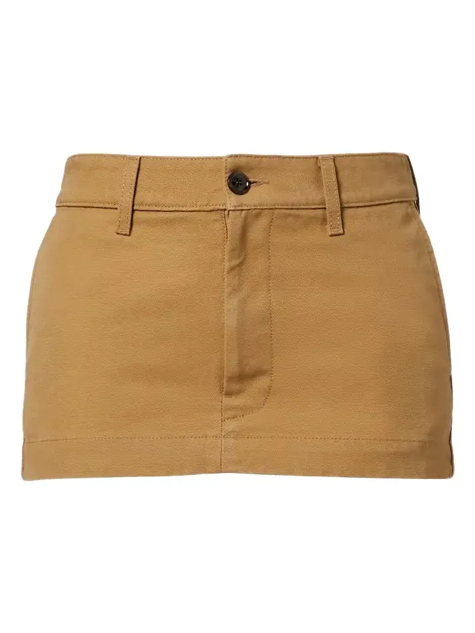 Cotton miniskirt Cotton miniskirt