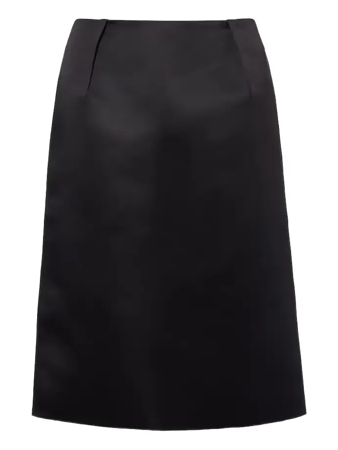 Duchess satin pencil skirt Duchess satin pencil skirt