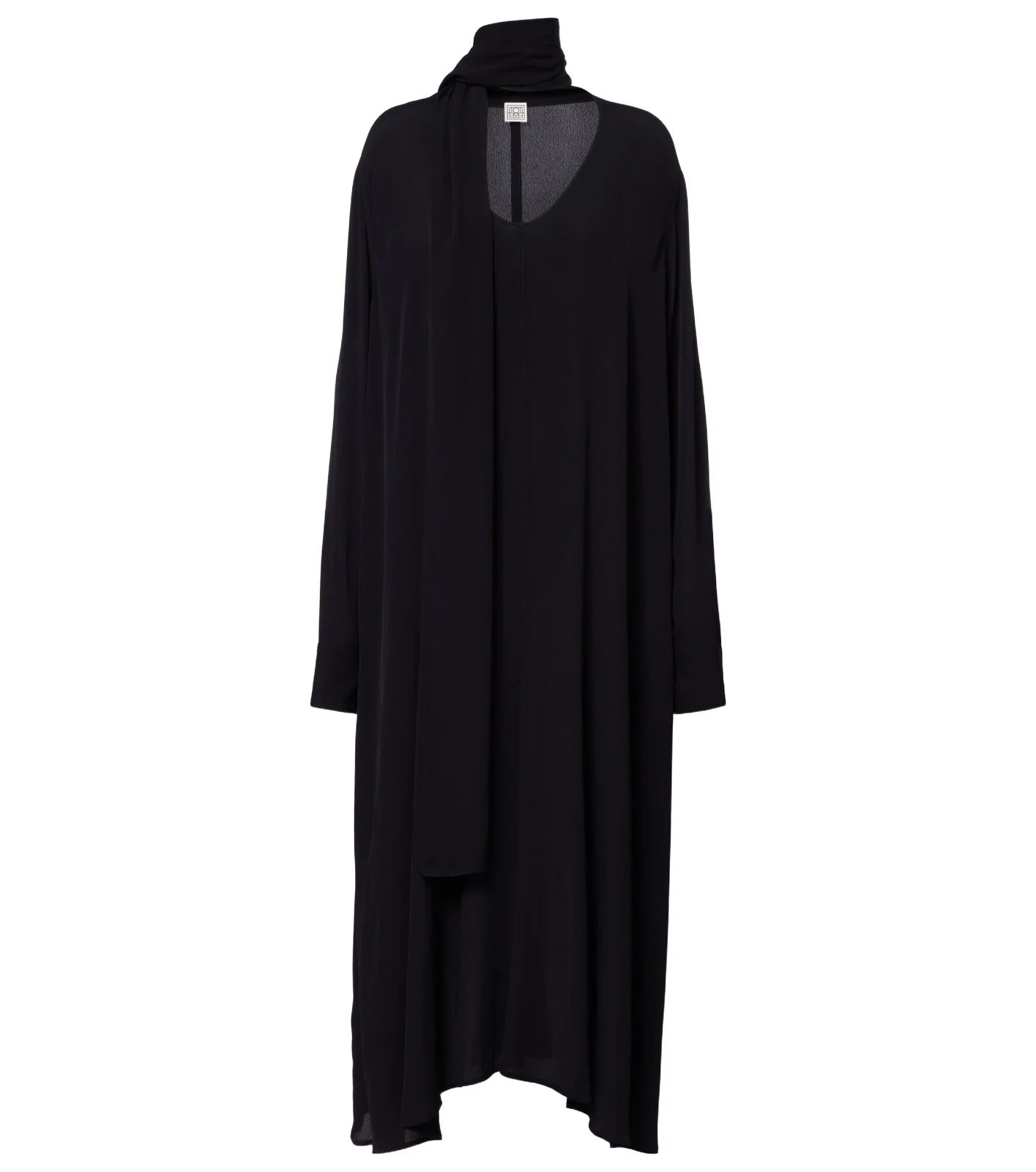 TOTEME Tie-neck maxi dress