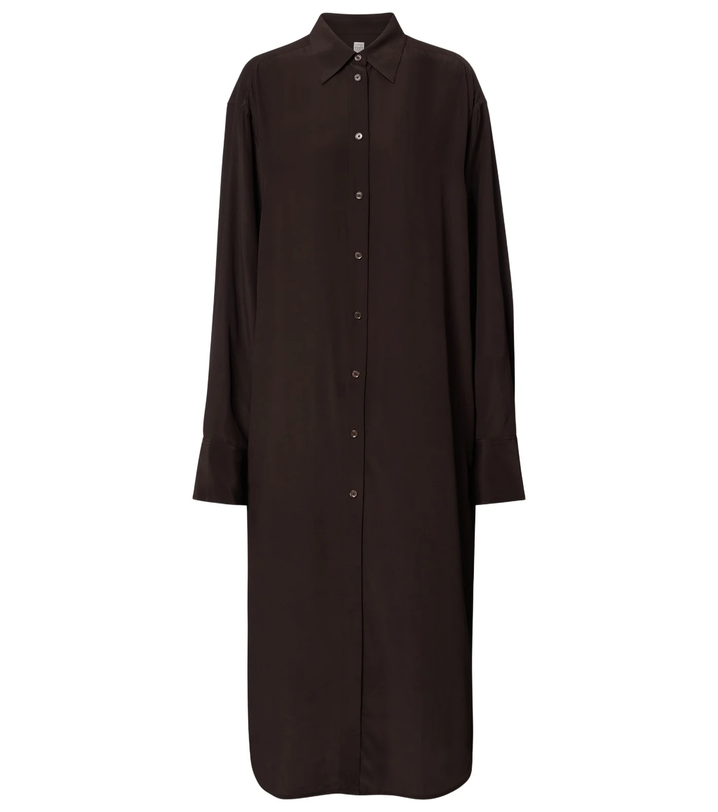 Silk shirt dress Silk shirt dress