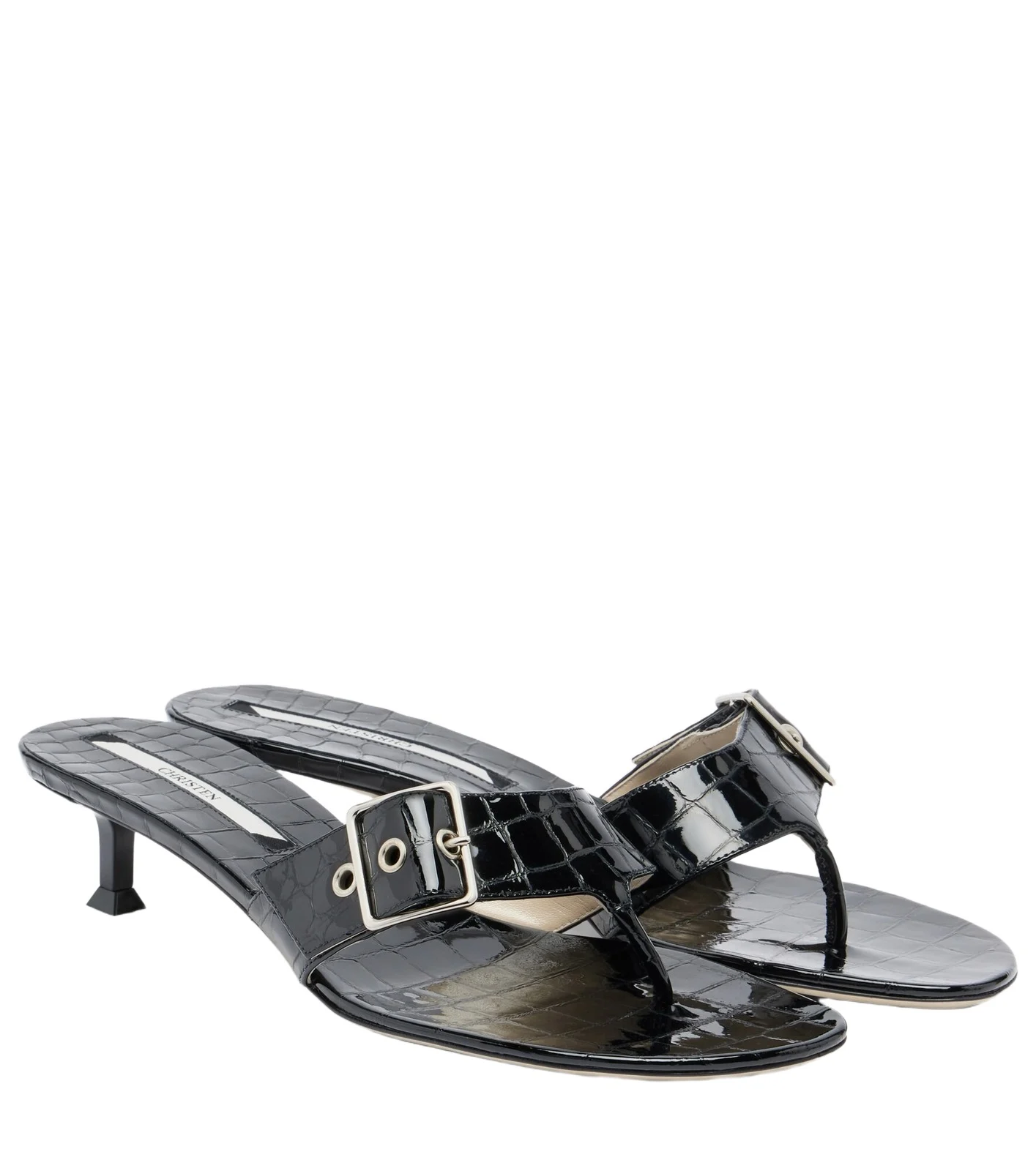 Helix patent leather thong sandals Helix patent leather thong sandals