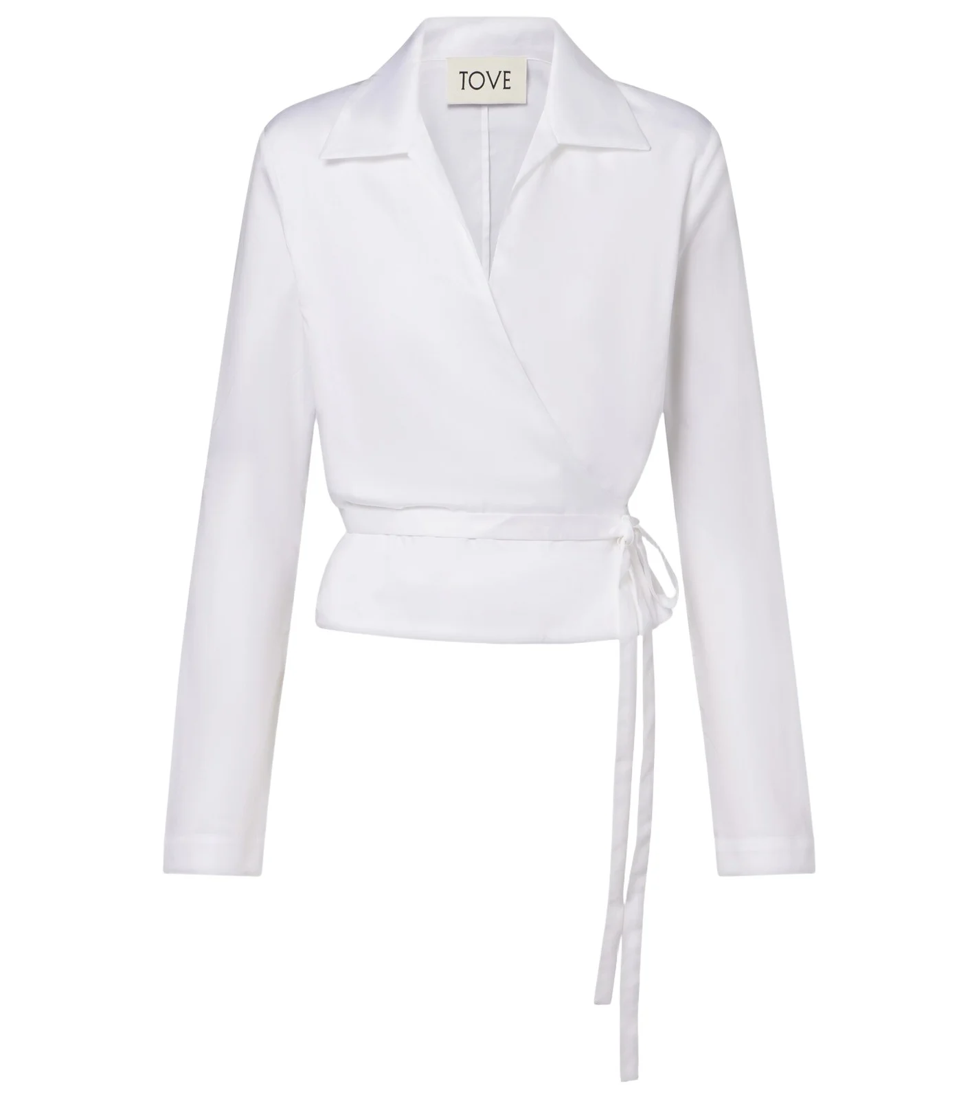 Tove Bronte cotton wrap top