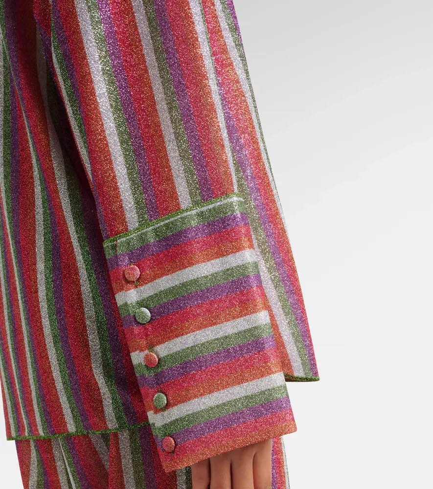 Oséree Lumière striped shirt | Thumbnail 6 Oséree Lumière striped shirt | Thumbnail 6