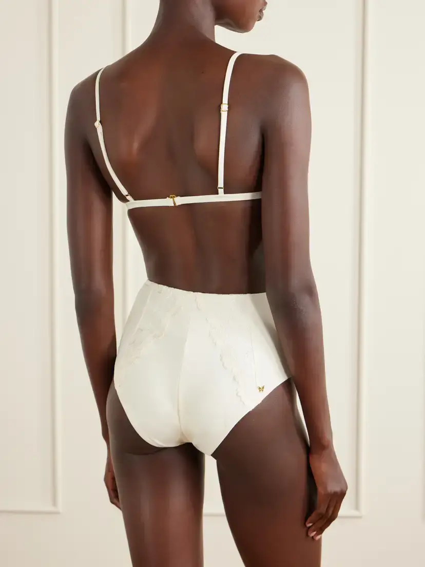 Kiki de Montparnasse Juliette Embroidered Bikini Top | Thumbnail 3 Kiki de Montparnasse Juliette Embroidered Bikini Top | Thumbnail 3