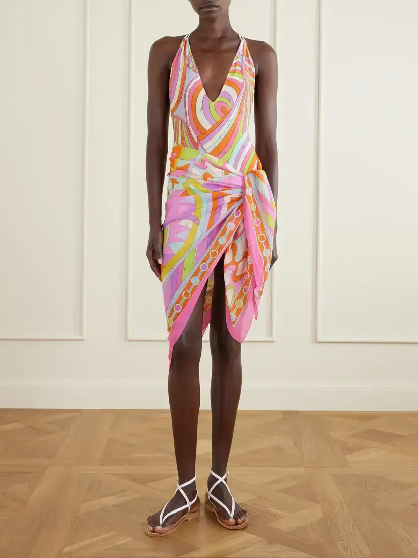 PUCCI Printed Cotton-voile Pareo | Thumbnail 2