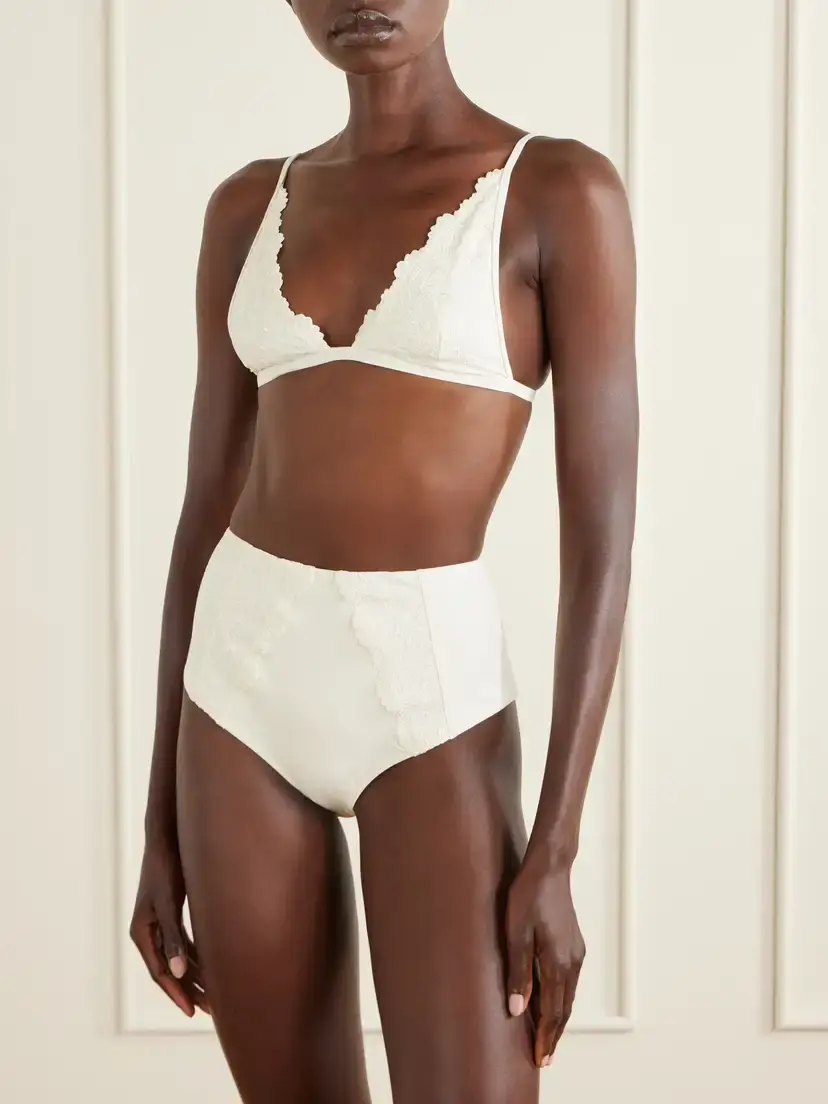 Kiki de Montparnasse Juliette Embroidered Bikini Briefs | Thumbnail 2 Kiki de Montparnasse Juliette Embroidered Bikini Briefs | Thumbnail 2