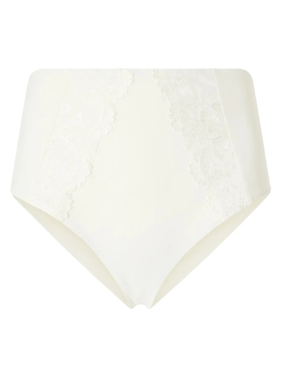 Kiki de Montparnasse Juliette Embroidered Bikini Briefs