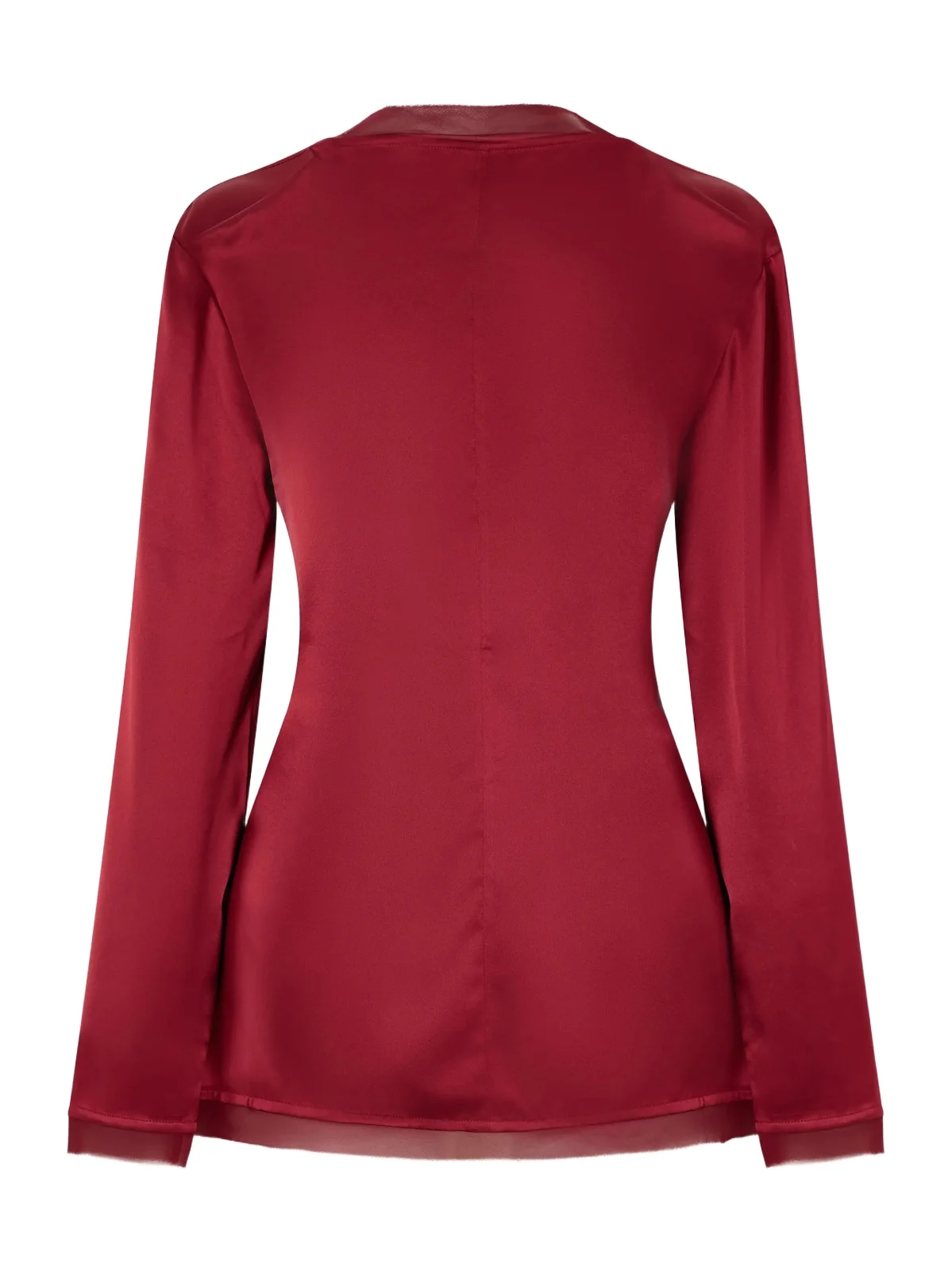 Tove Beau Knotted Silk Blouse