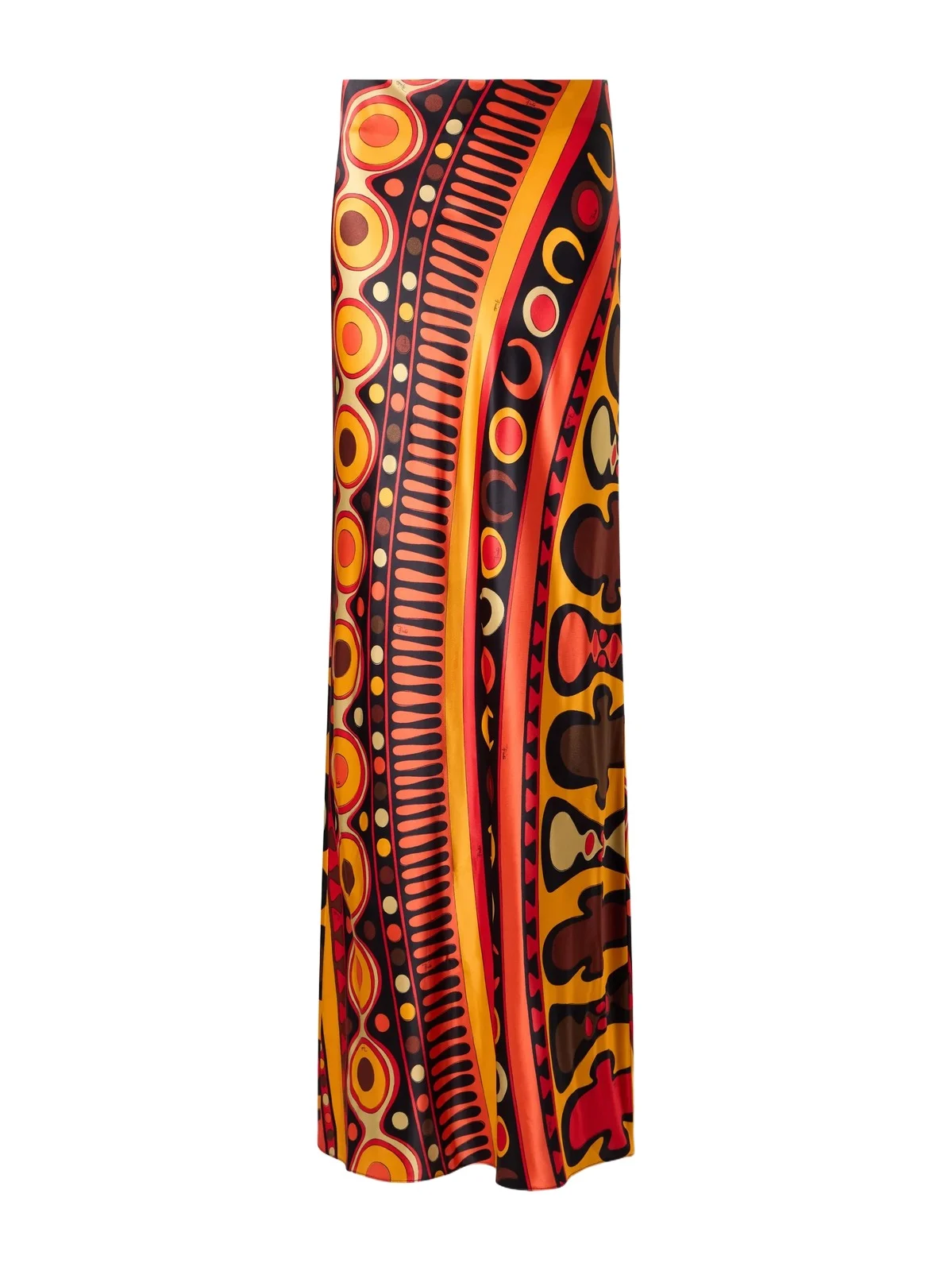 PUCCI Printed Tulle Maxi Skirt