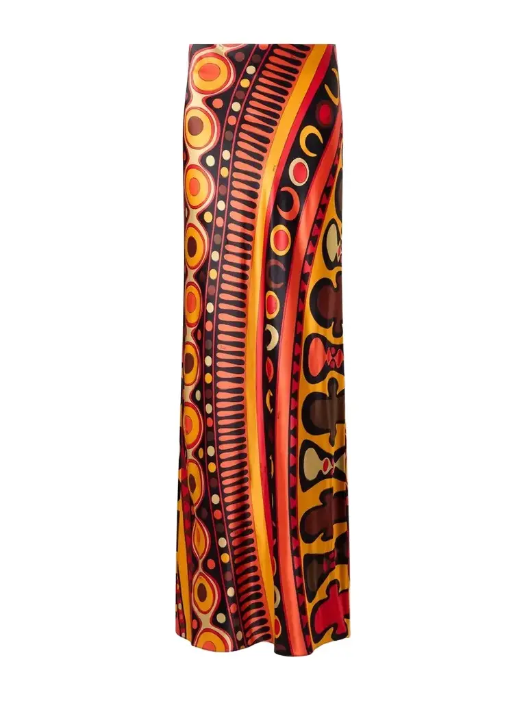PUCCI Printed Tulle Maxi Skirt | Image 1 PUCCI Printed Tulle Maxi Skirt | Image 1