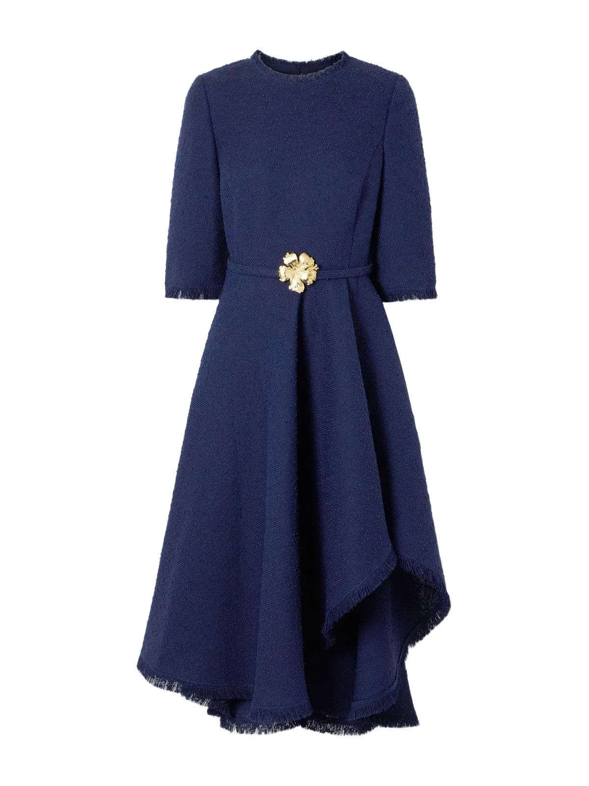 Embellished Tweed Midi Dress Embellished Tweed Midi Dress