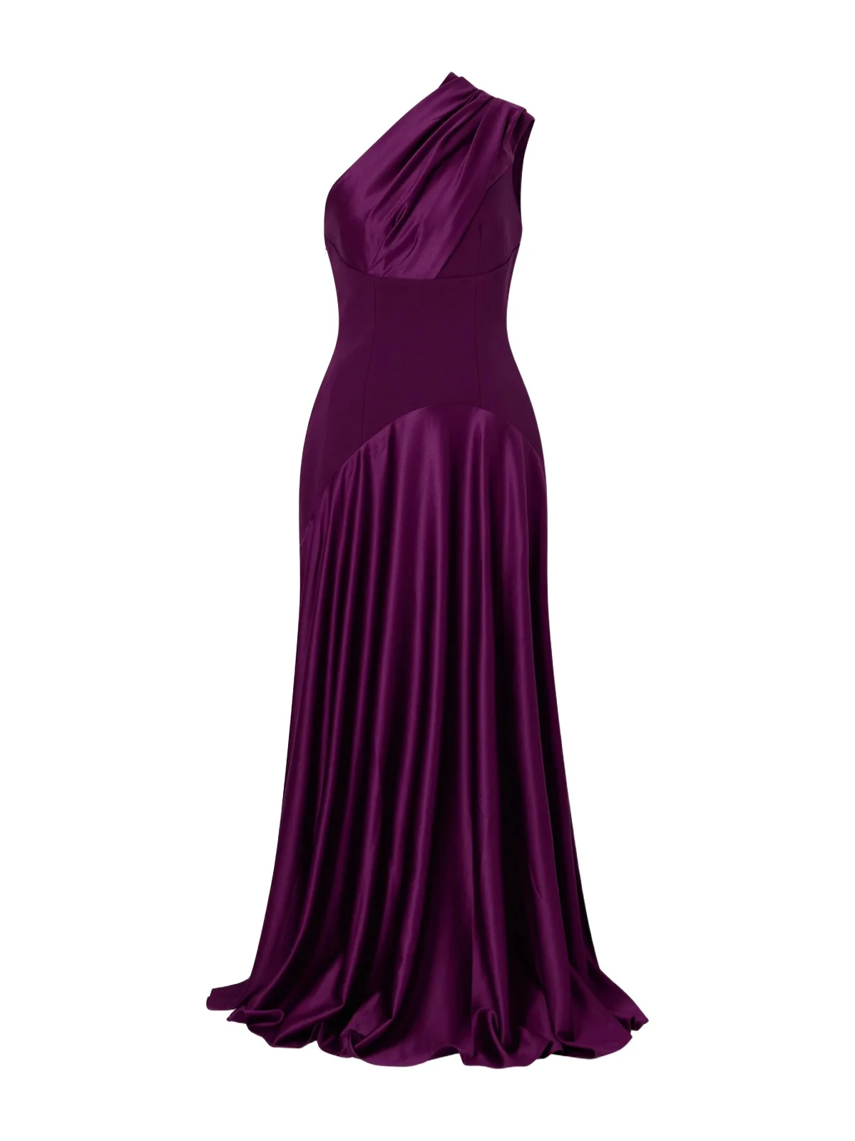 Gabriela Pleated Satin Gown Gabriela Pleated Satin Gown