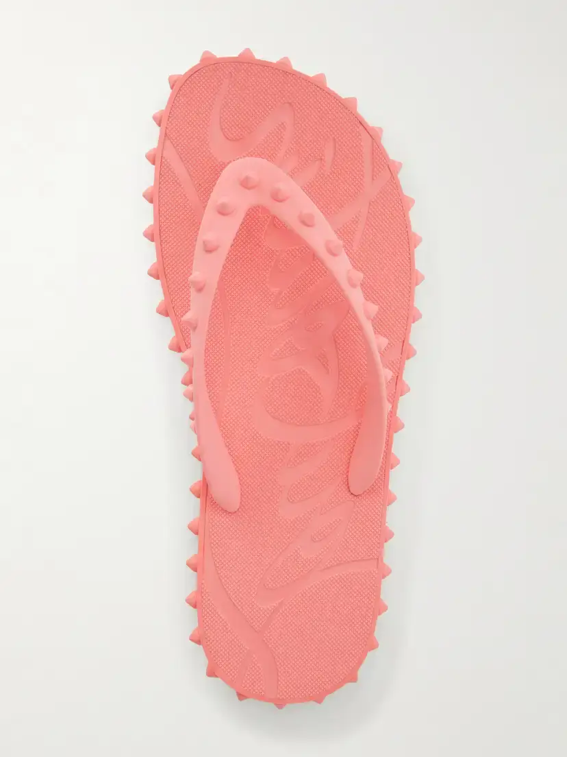 Christian Louboutin Super Loubi Studded Rubber Flip Flops | Thumbnail 6 Christian Louboutin Super Loubi Studded Rubber Flip Flops | Thumbnail 6