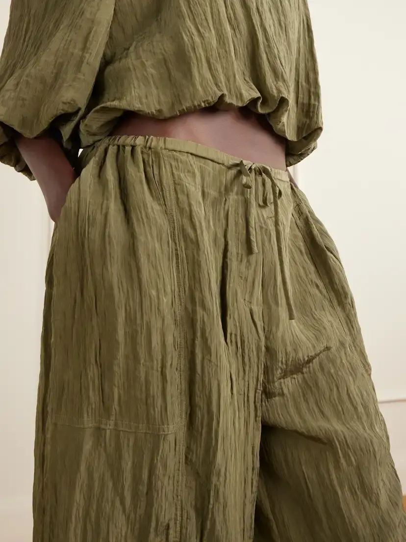 Simkhai Freya Tapered Crepon Parachute Pants | Thumbnail 5