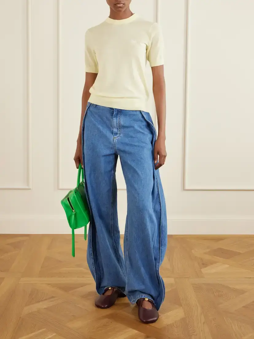 Loewe Anagram-embroidered Wool-blend Sweater | Thumbnail 2 Loewe Anagram-embroidered Wool-blend Sweater | Thumbnail 2