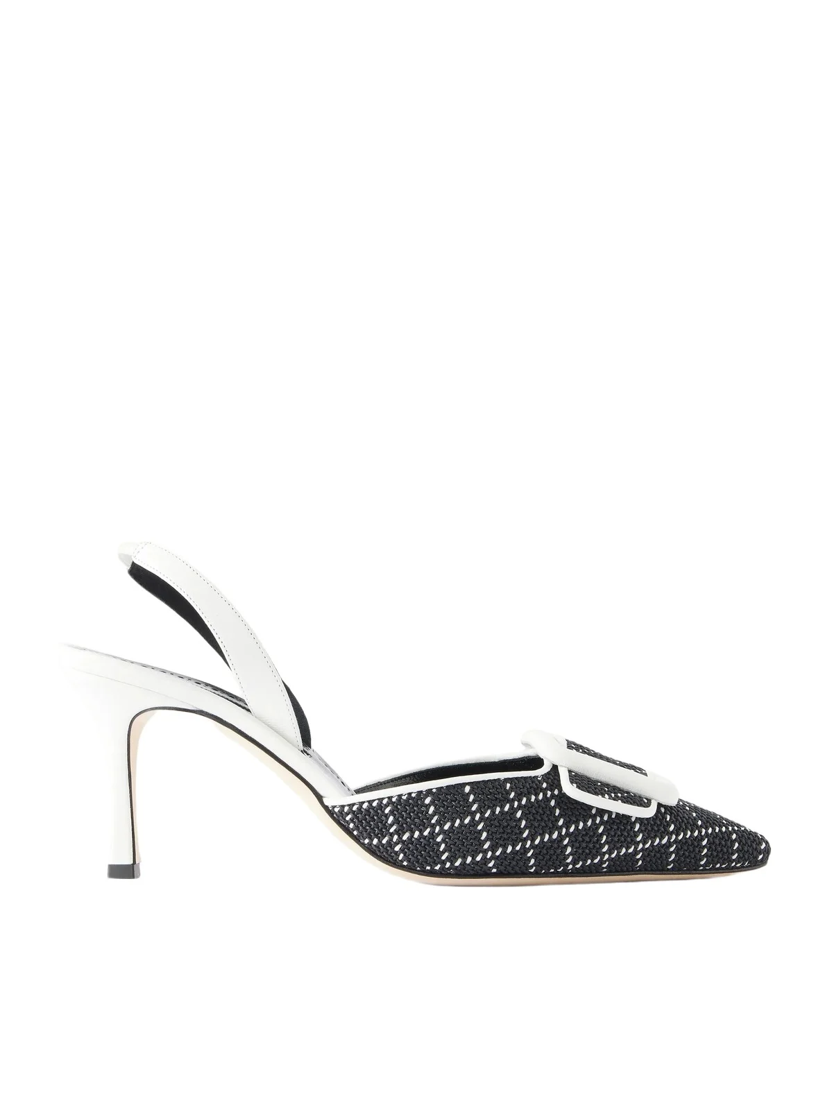 Mayslibi 70 Woven Leather Slingback Pumps Mayslibi 70 Woven Leather Slingback Pumps