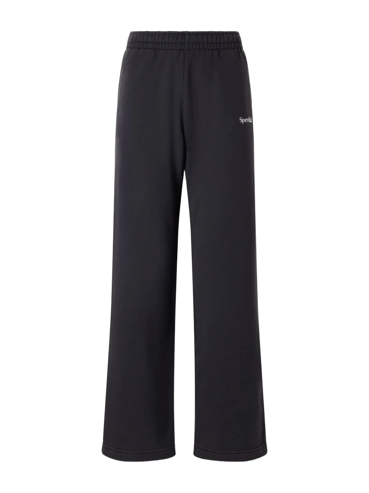 Logo-embroidered Cotton Wide-leg Pants Logo-embroidered Cotton Wide-leg Pants