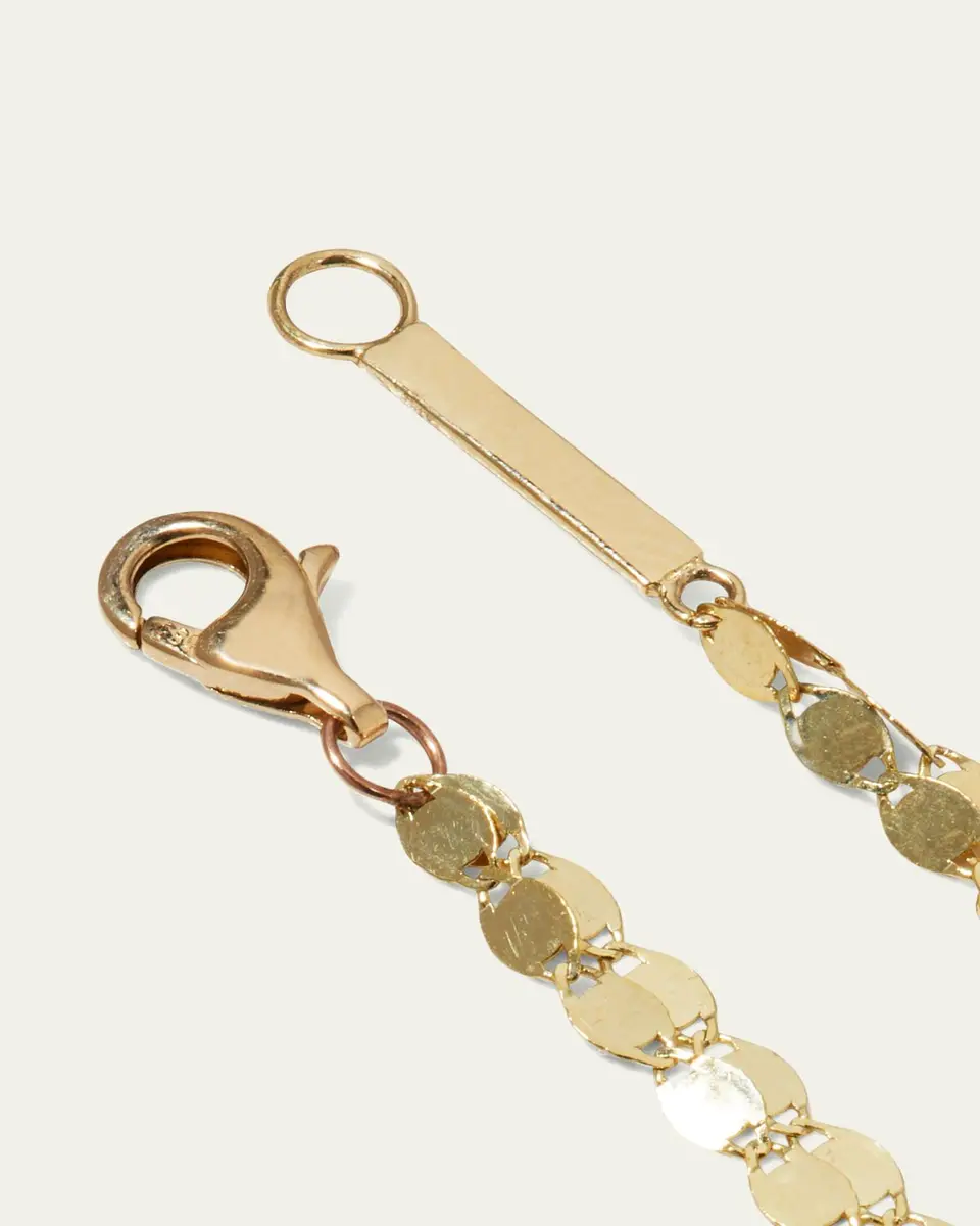 Lana 14K Gold Double Strand Petite Nude Choker | Thumbnail 4