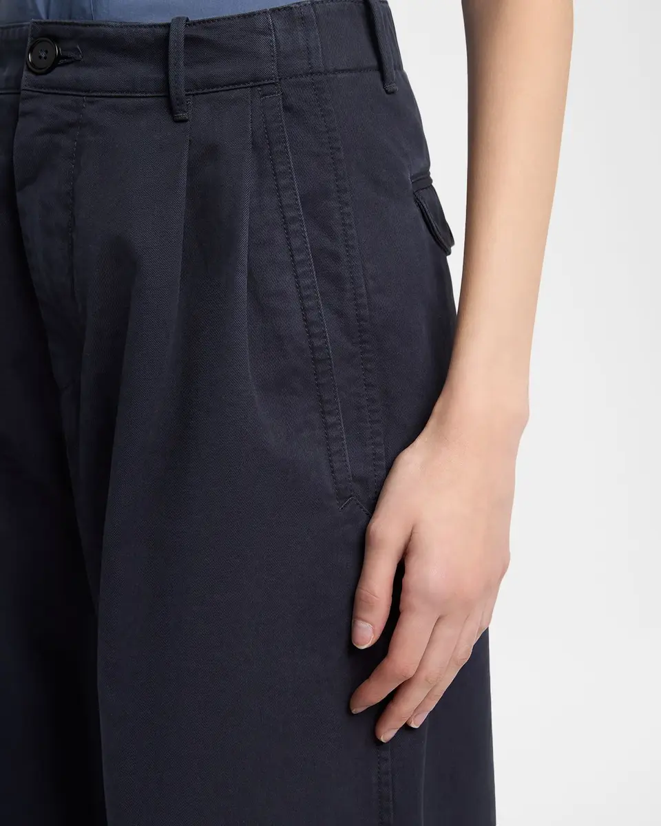Jil Sander Pleated Cotton Wide-Leg Trousers | Thumbnail 5 Jil Sander Pleated Cotton Wide-Leg Trousers | Thumbnail 5