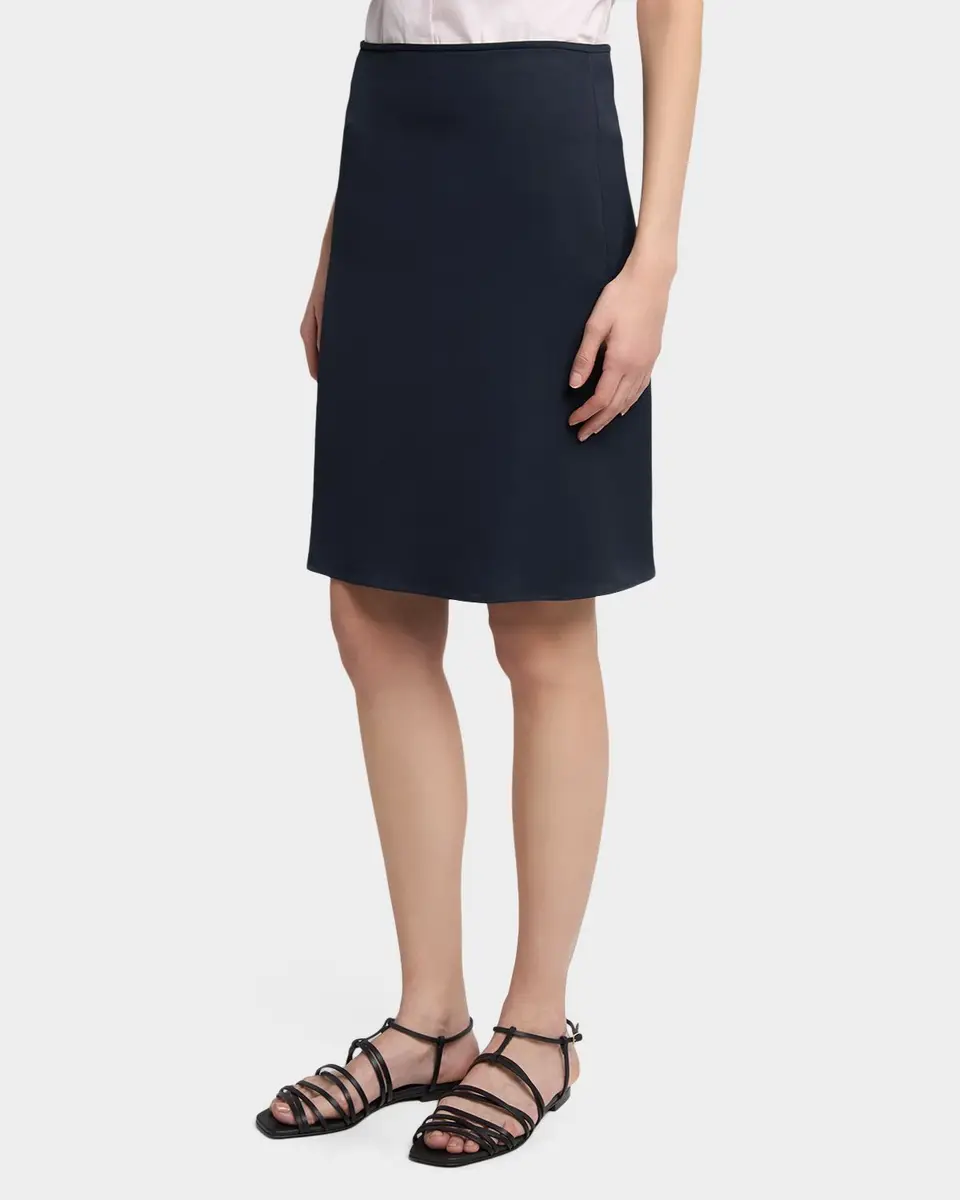 Jil Sander Viscose Knee-Length Bias Skirt | Thumbnail 4 Jil Sander Viscose Knee-Length Bias Skirt | Thumbnail 4