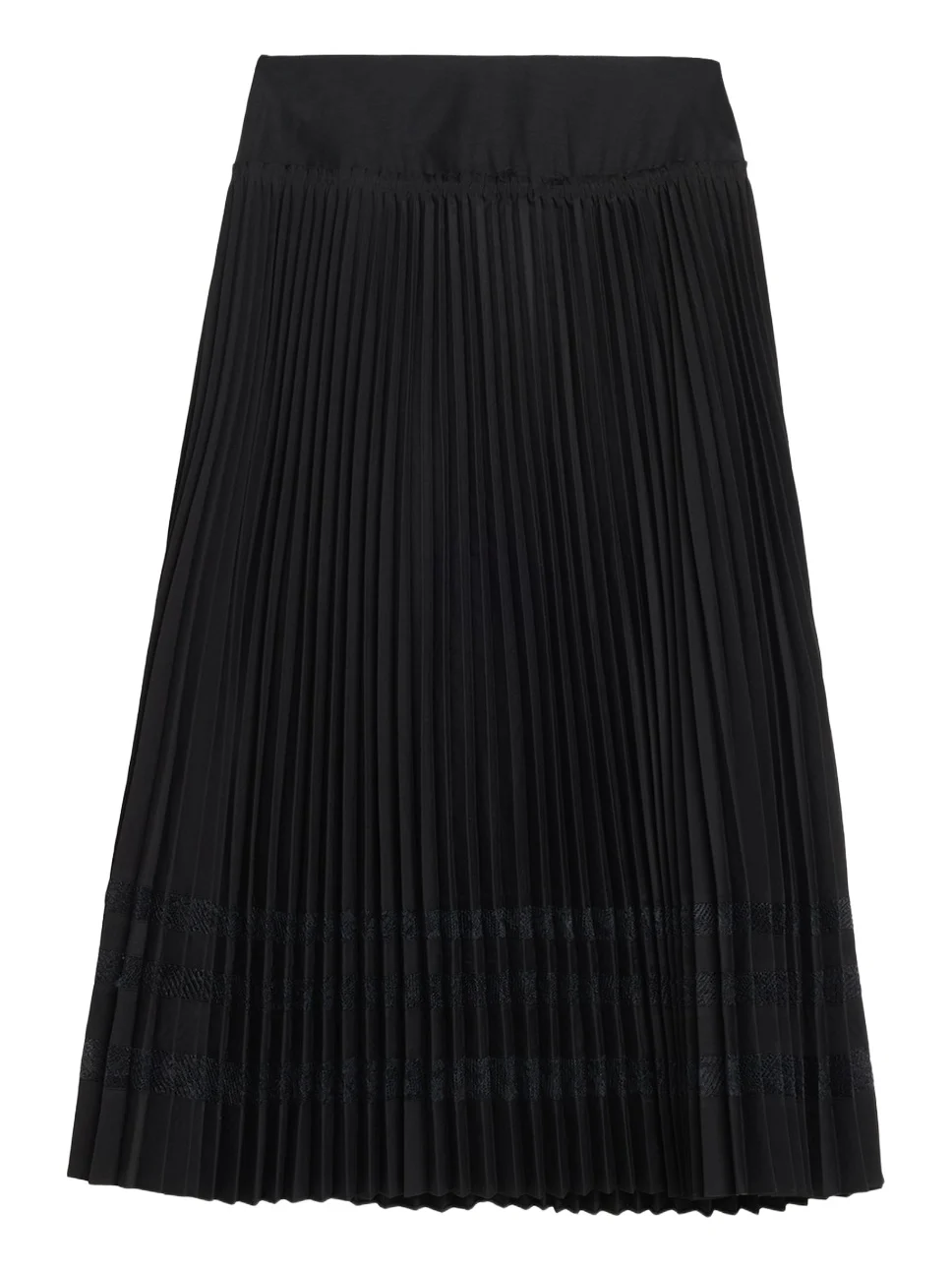 Pleated A-Line Midi Skirt Pleated A-Line Midi Skirt