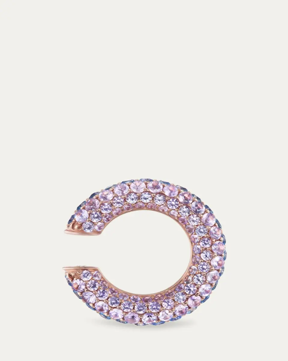 Emily P. Wheeler Coastline Amethyst and Sapphire Ear Cuff, Single | Thumbnail 3 Emily P. Wheeler Coastline Amethyst and Sapphire Ear Cuff, Single | Thumbnail 3