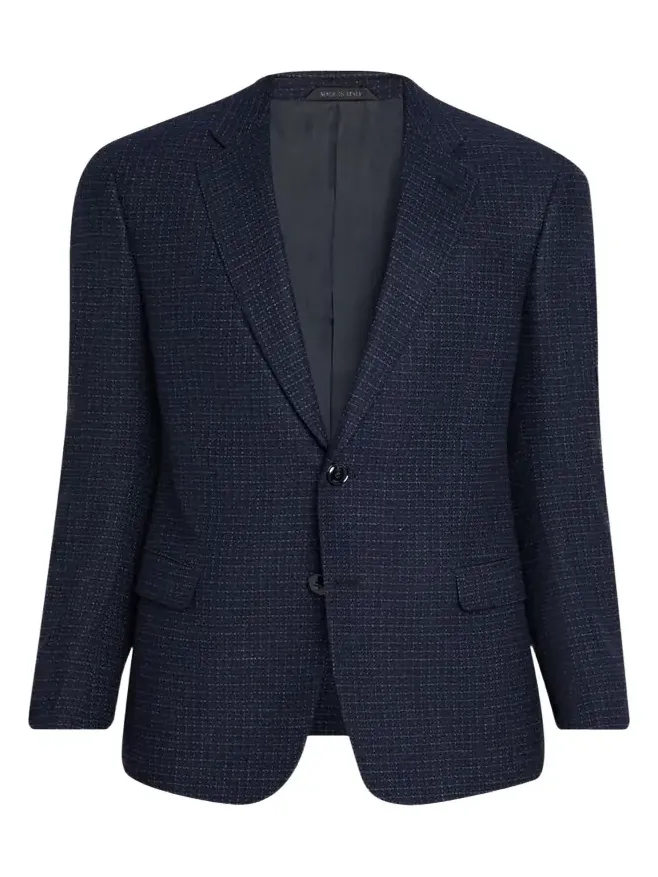Men's Soft Line Check Single-Breasted Sport Coat Men's Soft Line Check Single-Breasted Sport Coat