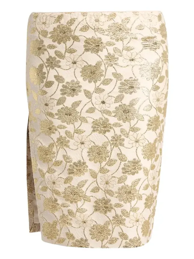 Brocade Midi Skirt Brocade Midi Skirt