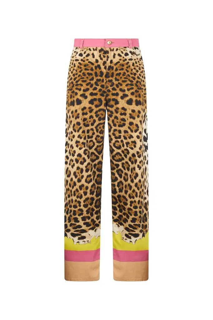Roberto Cavalli Jeans with Cavalli Pop Print | Image 1 Roberto Cavalli Jeans with Cavalli Pop Print | Image 1