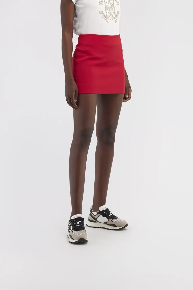 Roberto Cavalli Miniskirt with Logo | Thumbnail 4