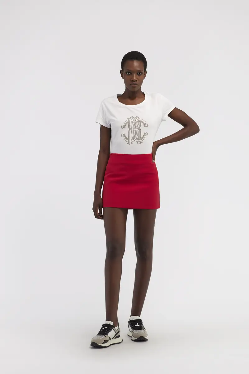 Roberto Cavalli Miniskirt with Logo | Thumbnail 5