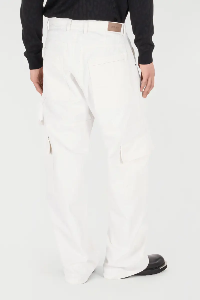 Roberto Cavalli Python-Print Pants With Pockets | Thumbnail 3 Roberto Cavalli Python-Print Pants With Pockets | Thumbnail 3
