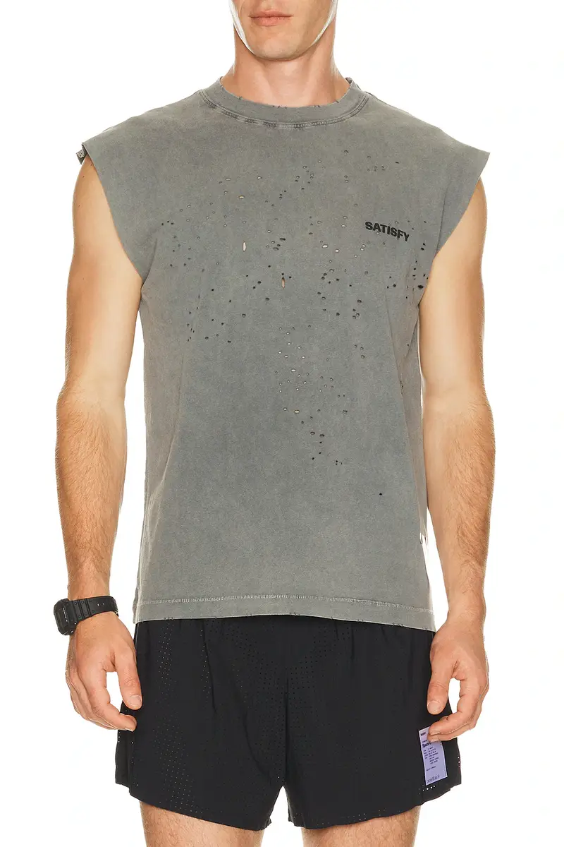 Satisfy Mothtech Muscle Tee | Image 1 Satisfy Mothtech Muscle Tee | Image 1
