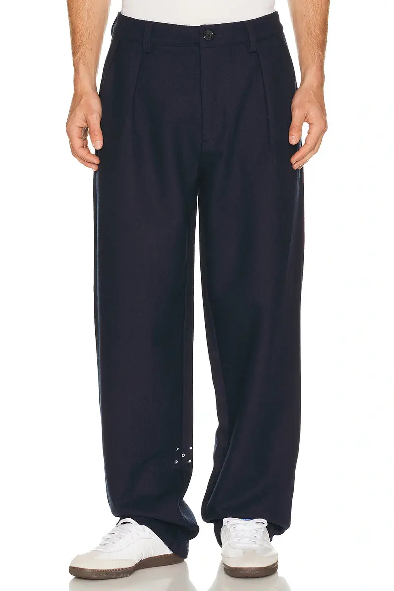 Pop Trading Company Wool Hewitt Suit Pants | Image 1 Pop Trading Company Wool Hewitt Suit Pants | Image 1