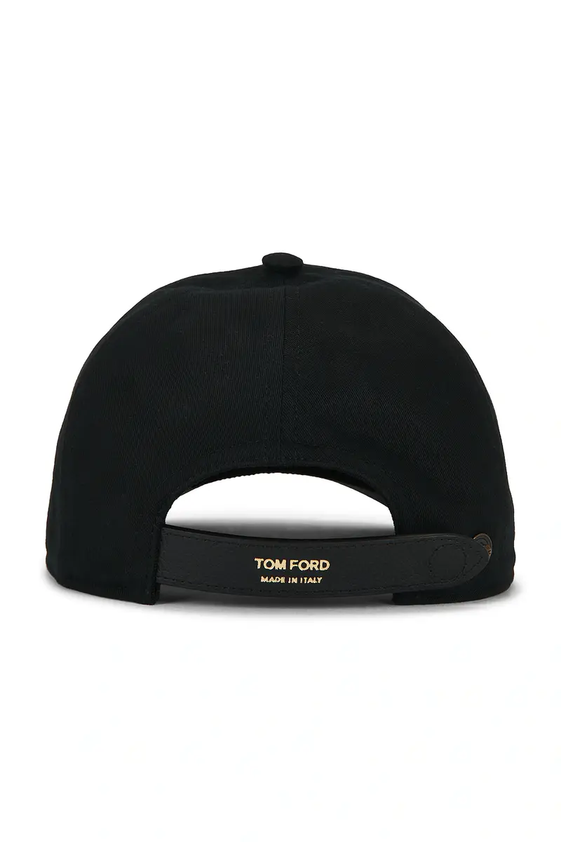 Tom Ford Canvas And Smooth Leather Cap | Thumbnail 2 Tom Ford Canvas And Smooth Leather Cap | Thumbnail 2