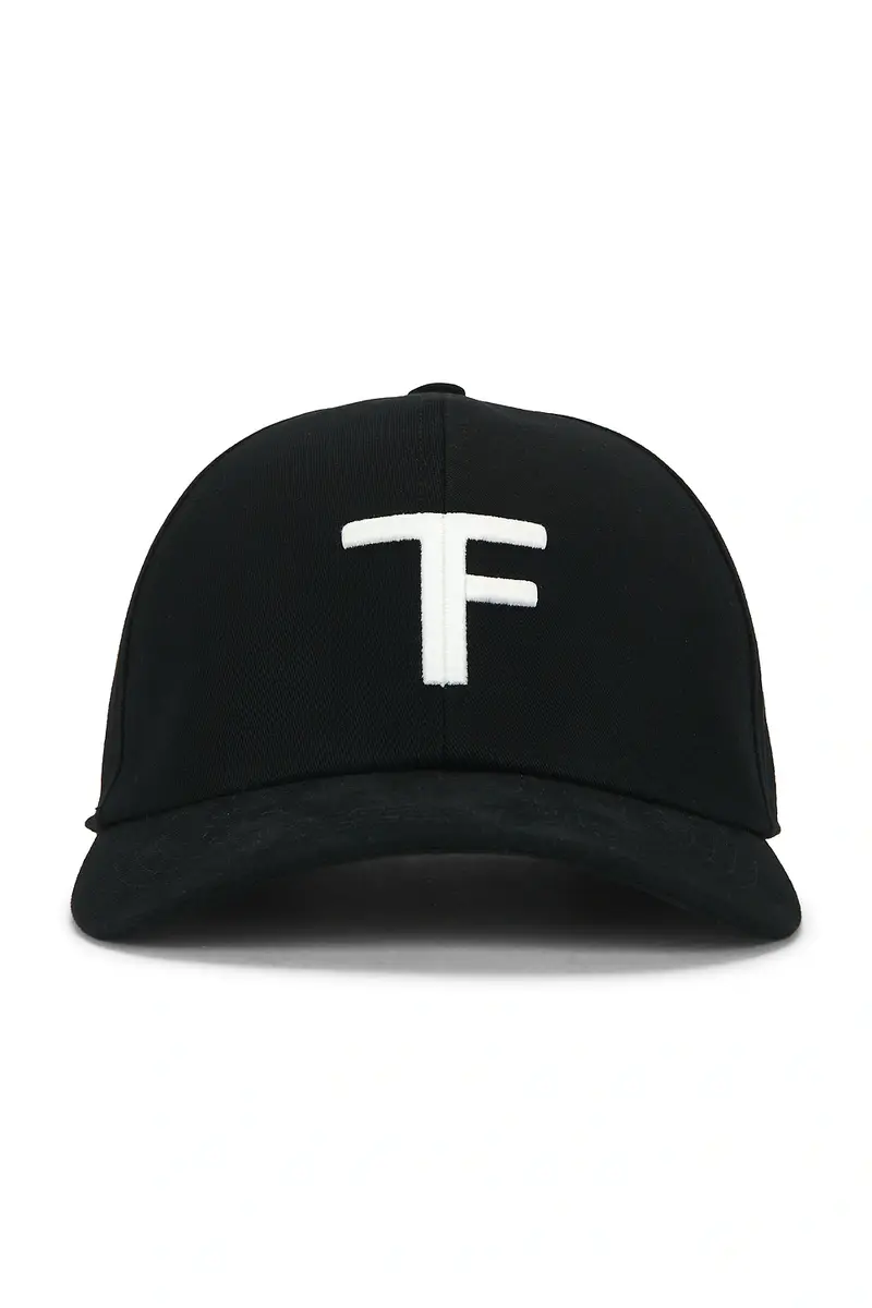 Tom Ford Canvas And Smooth Leather Cap | Image 1 Tom Ford Canvas And Smooth Leather Cap | Image 1