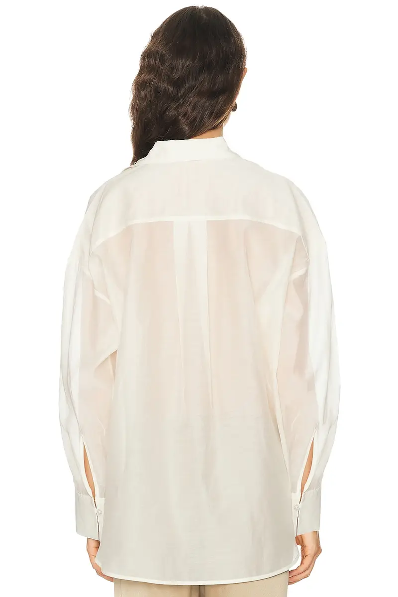 By Malene Birger Derris Soft Organza Top | Thumbnail 3 By Malene Birger Derris Soft Organza Top | Thumbnail 3