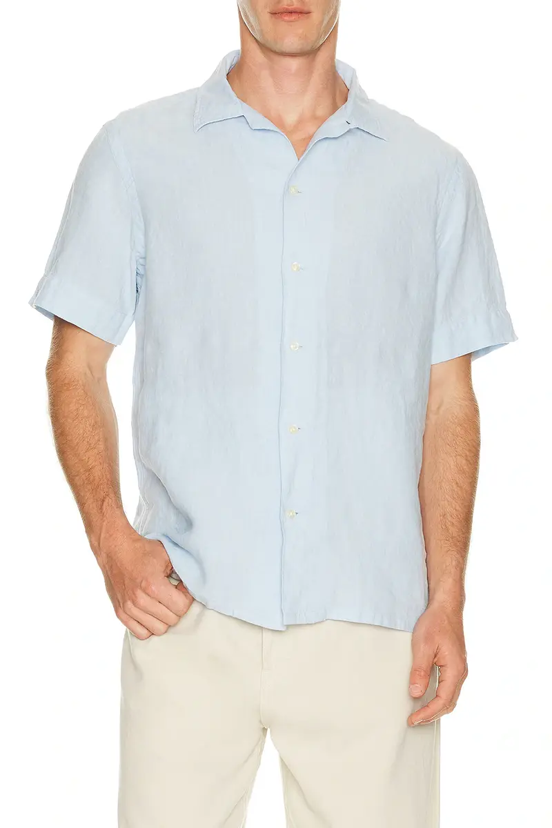 Polo Ralph Lauren Linen Andy Camp Shirt | Image 1 Polo Ralph Lauren Linen Andy Camp Shirt | Image 1